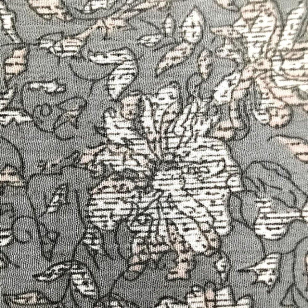 Penman's Women's Vtg Olive Green Floral Skirt - Picture 5 of 9